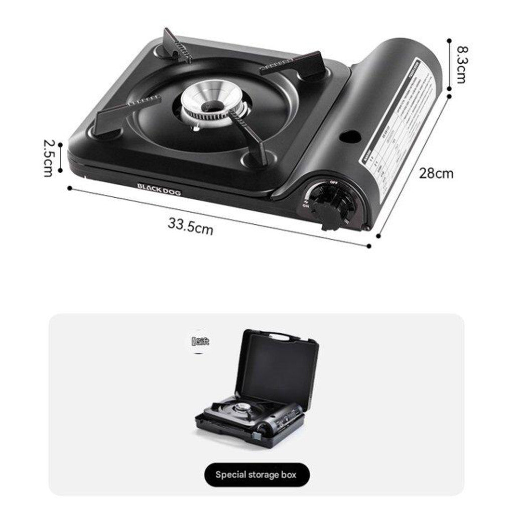 Blackdog Kompor Camping 3300W CBD2550CF015 Qingju Stove Gas Portable Burner