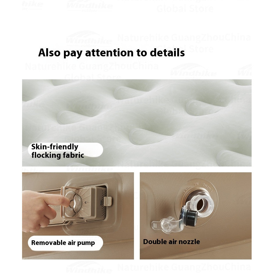 Naturehike Kasur Angin Camping Galmping Otomatis Built-in Pump Air Inflatable Mattress CNK2550WS013