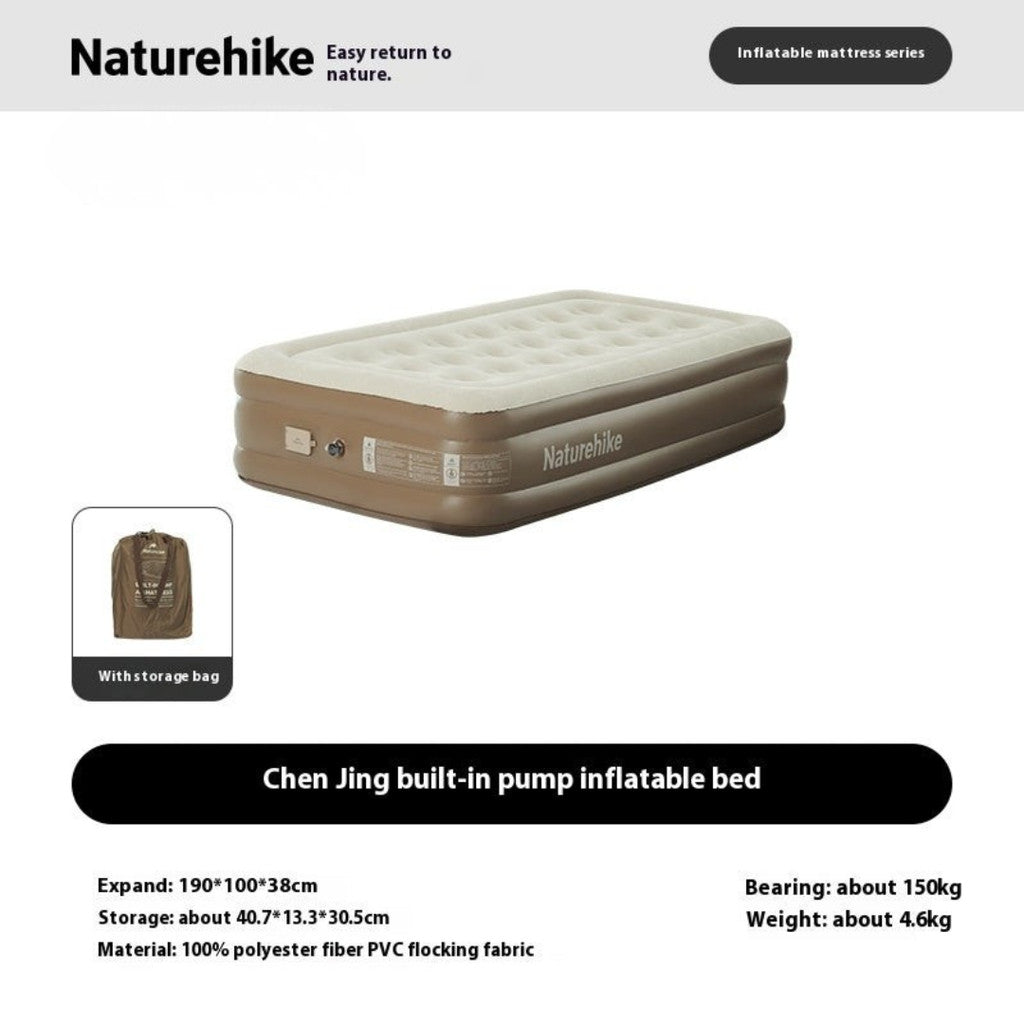 Naturehike Kasur Angin Camping Galmping Otomatis Built-in Pump Air Inflatable Mattress CNK2550WS013