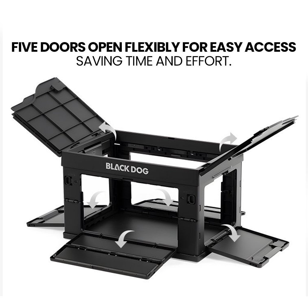 Blackdog Kotak Penyimpanan Lipat Multifungsi CBD2550XB013 Portable Storage Box Organizer