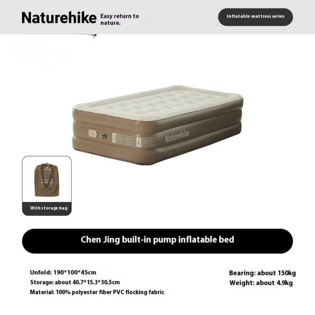 Naturehike Kasur Angin Camping Galmping Otomatis Built-in Pump Air Inflatable Mattress CNK2550WS013