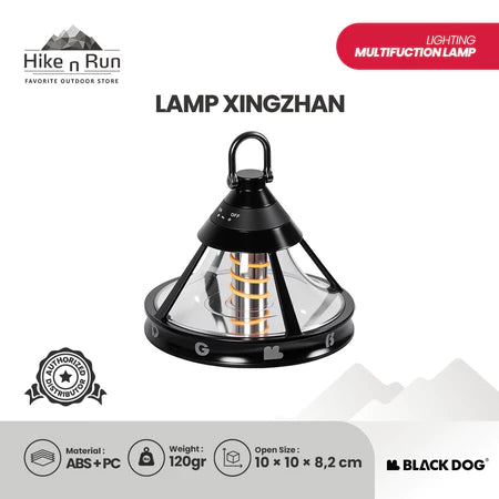 Blackdog Lampu Gantung Camping USB Starlight CBD2550ZM029 Xingzhan Hanging Camping Lamp Outdoor