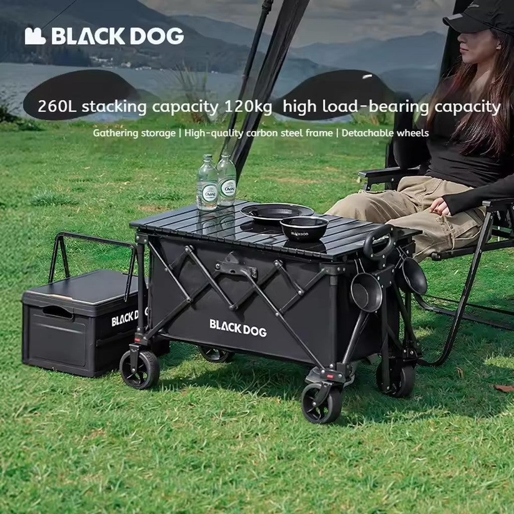 Blackdog Trolli Lipat Serbaguna CBD2550JJ048 Shan Gen 2.0 Folding Cart Camping Trolley Multifunction