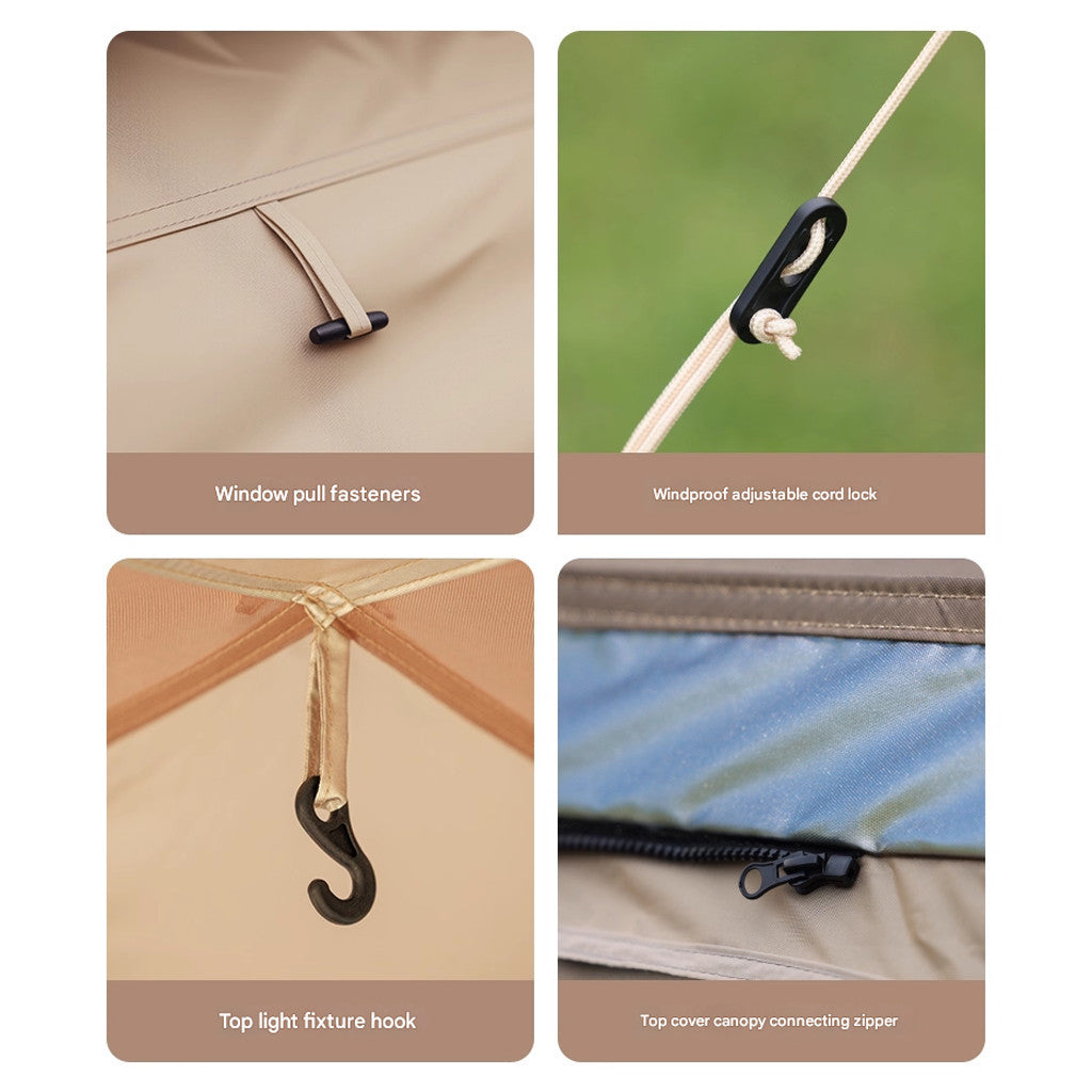 Tenda Camping Black Dog hikenrun