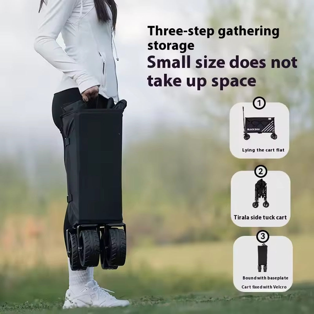 Blackdog Trolli Lipat Serbaguna CBD2550JJ026 Folding Cart Camping Trolley Multifunction