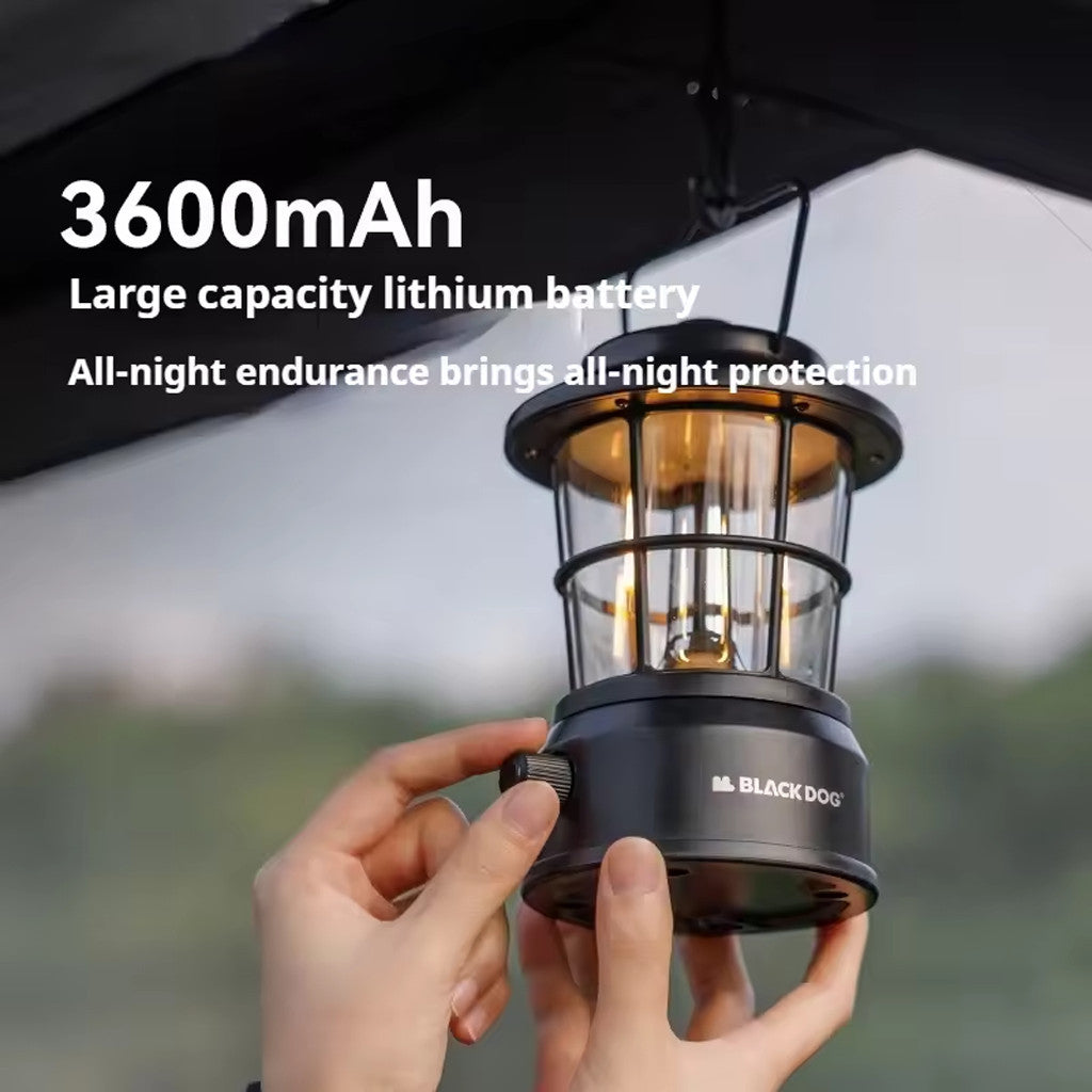Blackdog Lampu Camping Retro CBD2450ZM021 Henghui Vintage Camping Lamp Retro