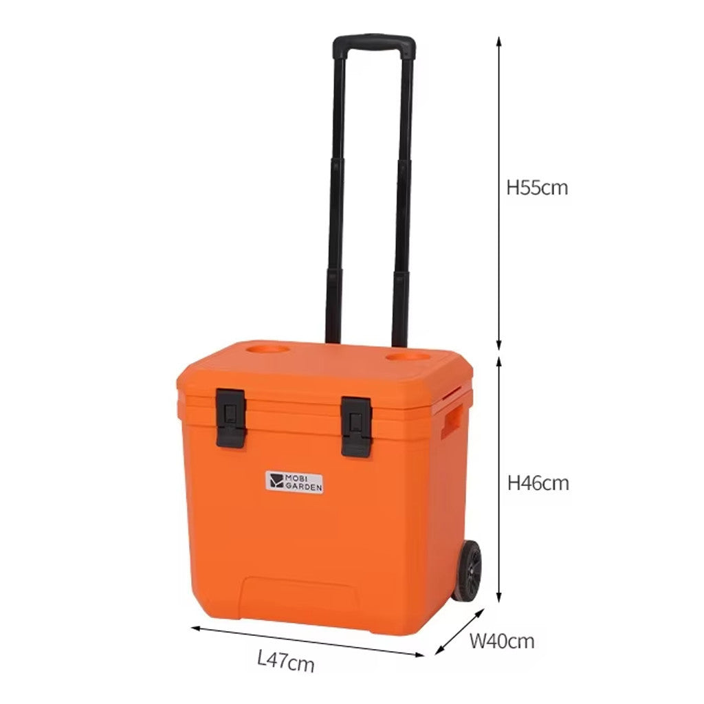 Mobi Garden kotak pendingin premium 36L NX24684007 Glacier Cooler Box Outdoor