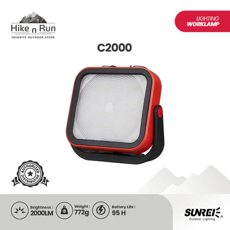 Sunrei C2000 Dual Tone Work Light