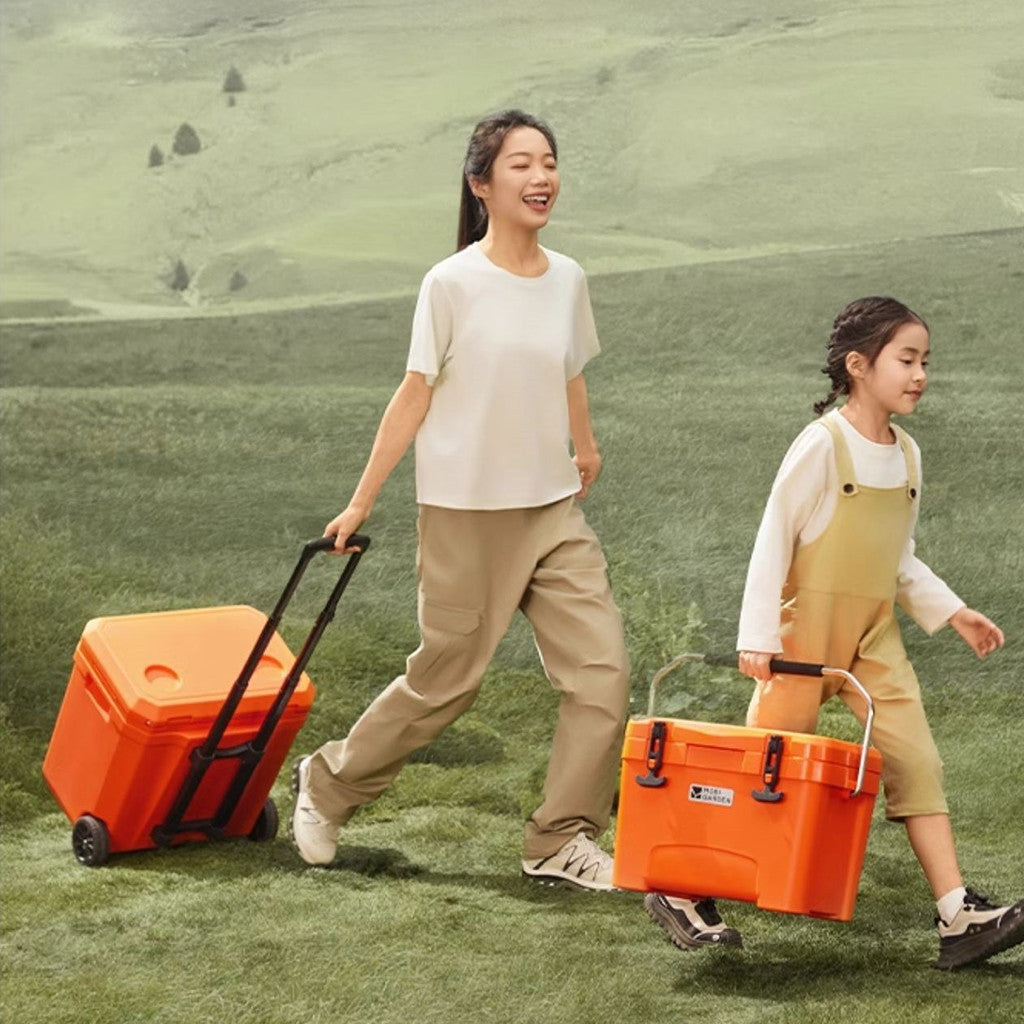 Mobi Garden Kotak Pendingin Premium 50L 75L NX24684008 NX24684009 Glacier Cooler Box Outdoor