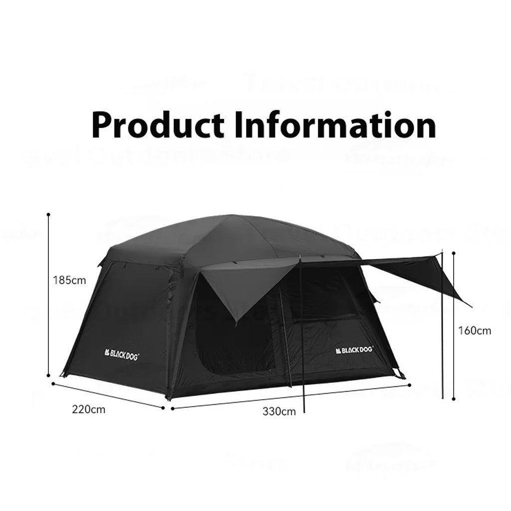 Tenda Camping Black Dog