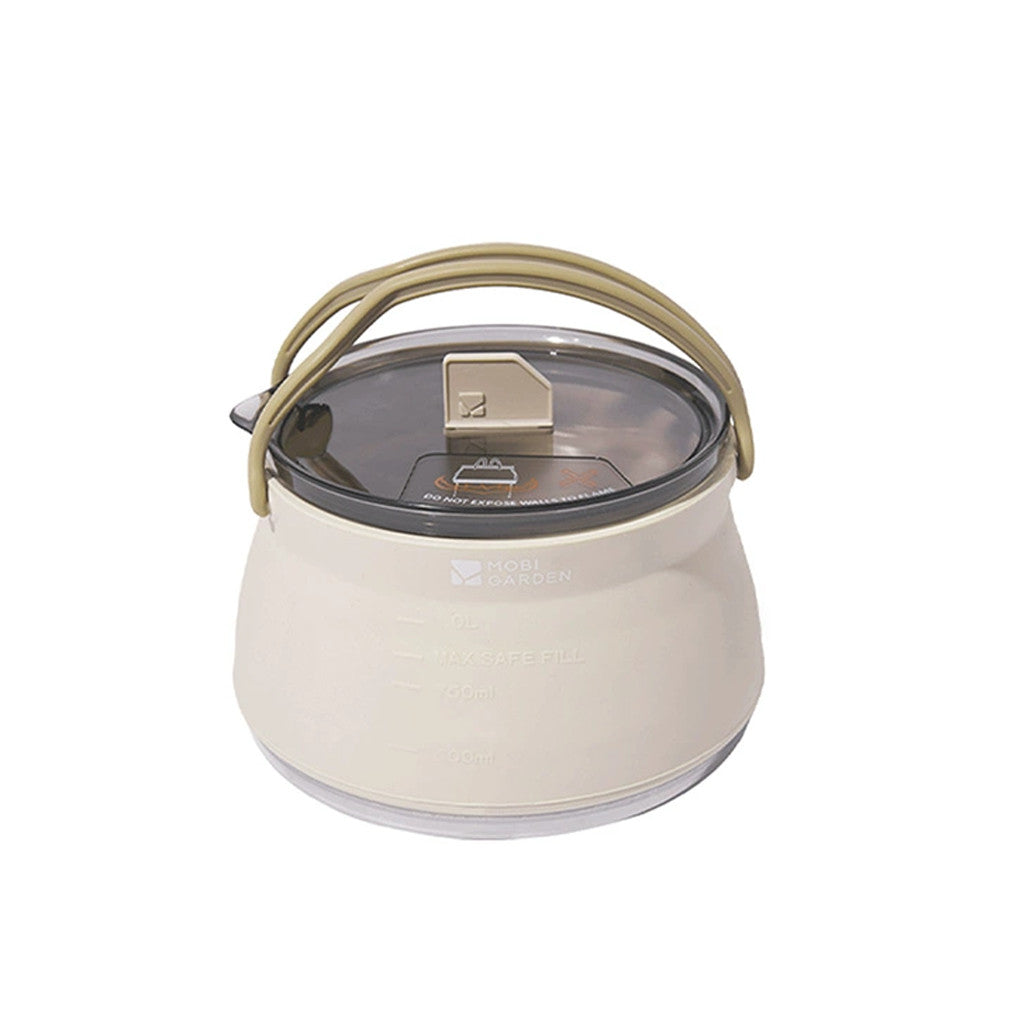 Mobi Garden Teko lipat dan gelas lipat NX23666015 Folding silicone kettle and cup NX23666016