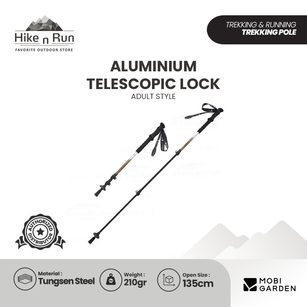 Mobi Garden Trekking Pole Zhengtu NX23667001 Aluminium Telescopic Lock