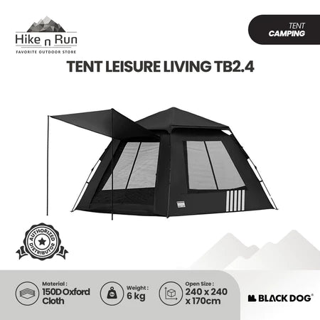 Blackdog Tenda Camping CBD2550WS029 Tent Leisure Living TB2.4