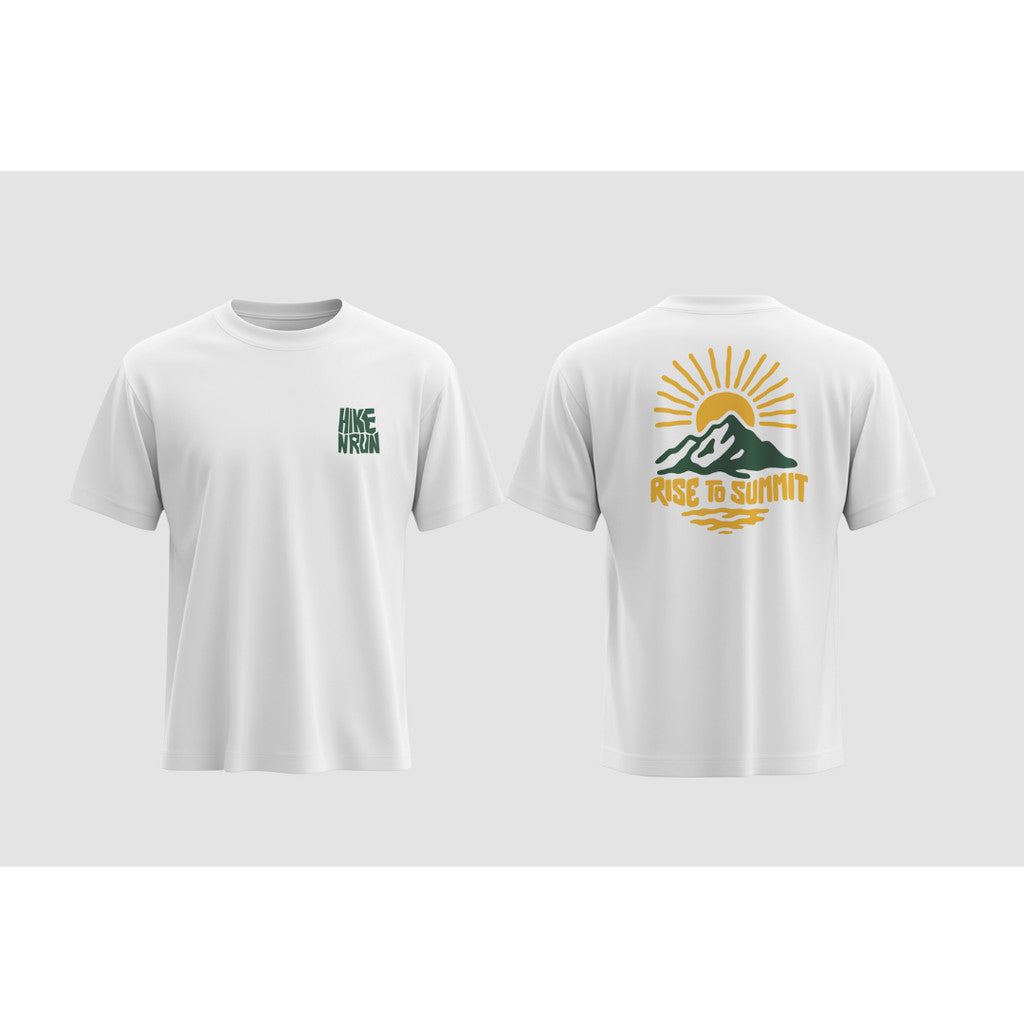 Baju Kaos Hike N Run T-shirt Rise To Summit