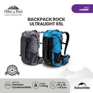 Naturehike Tas Carrier Backpack Rock 65L NH19BP095