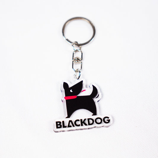 Blackdog Gantungan Kunci Akrilik Transparan Logo Blackdog Keychain Accessories