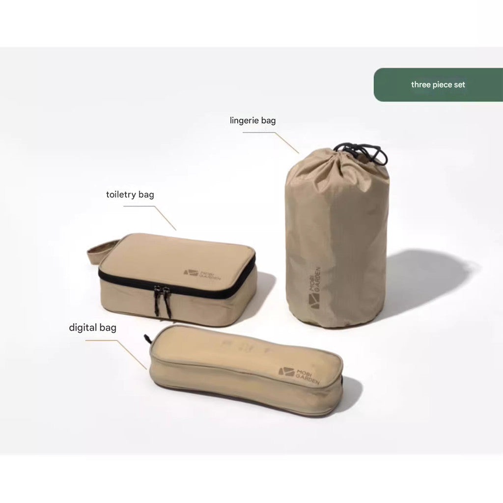 Mobi Garden Tas penyimpanan multifungsi NX21664007 Waterproof Travel Organizer Storage Bag Set NX21664008
