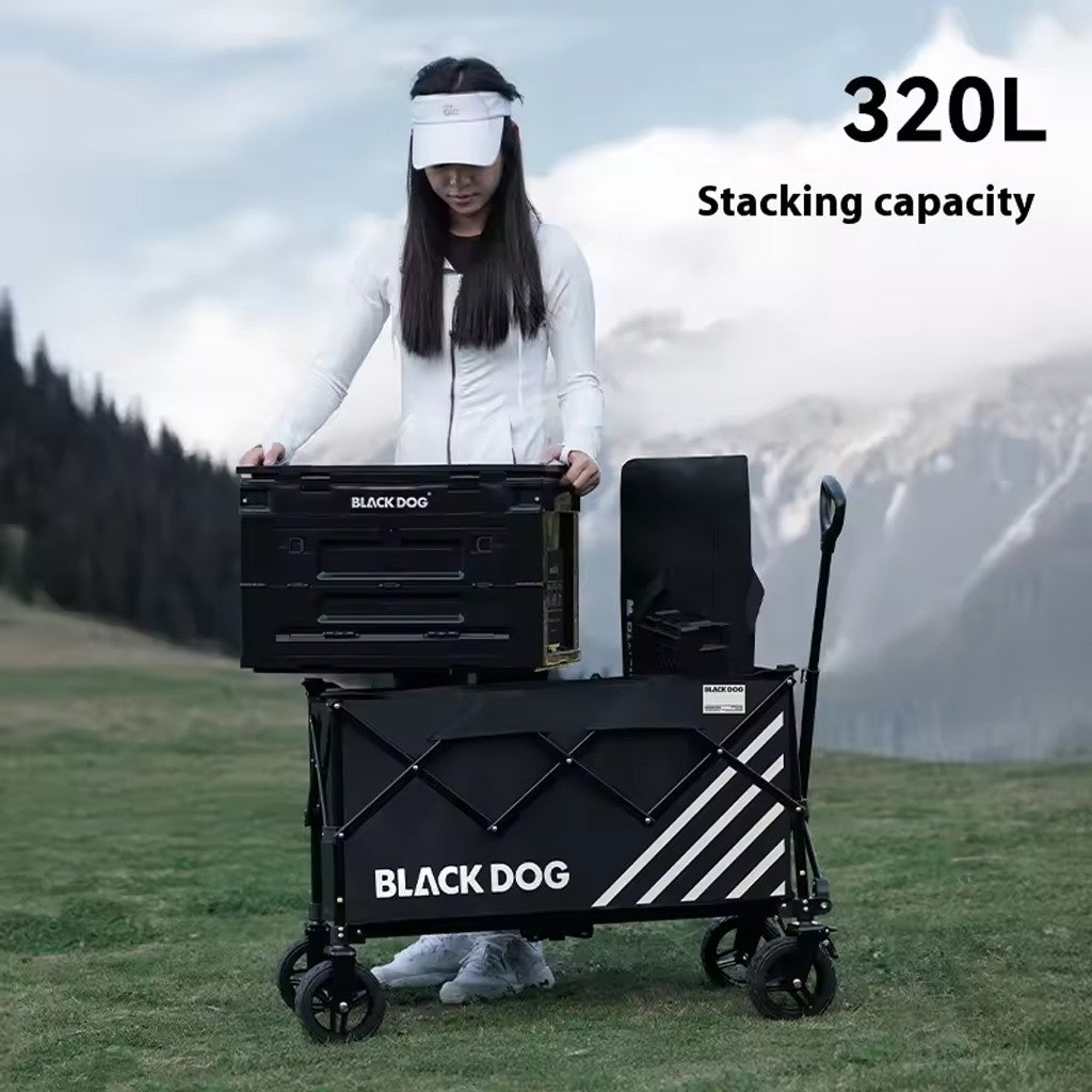 Blackdog Trolli Lipat Serbaguna CBD2550JJ026 Folding Cart Camping Trolley Multifunction
