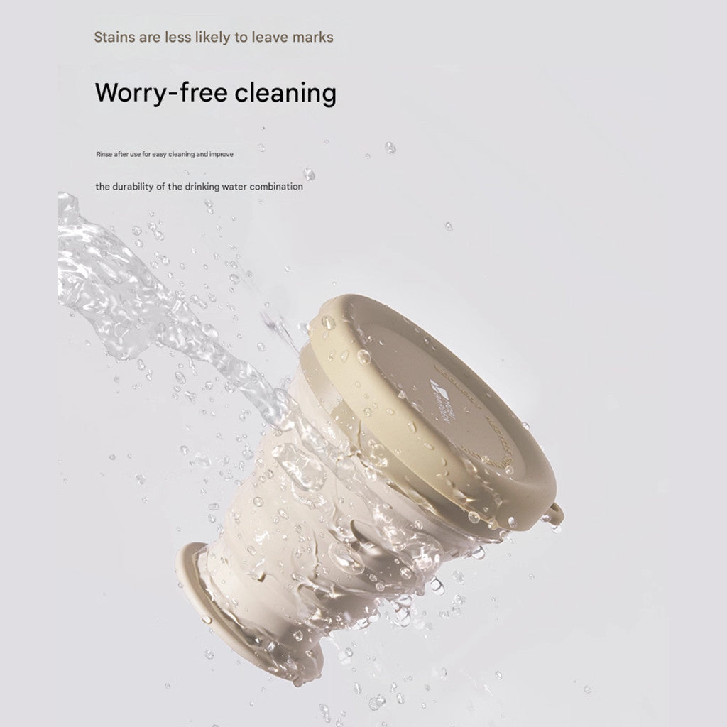 Mobi Garden Teko lipat dan gelas lipat NX23666015 Folding silicone kettle and cup NX23666016