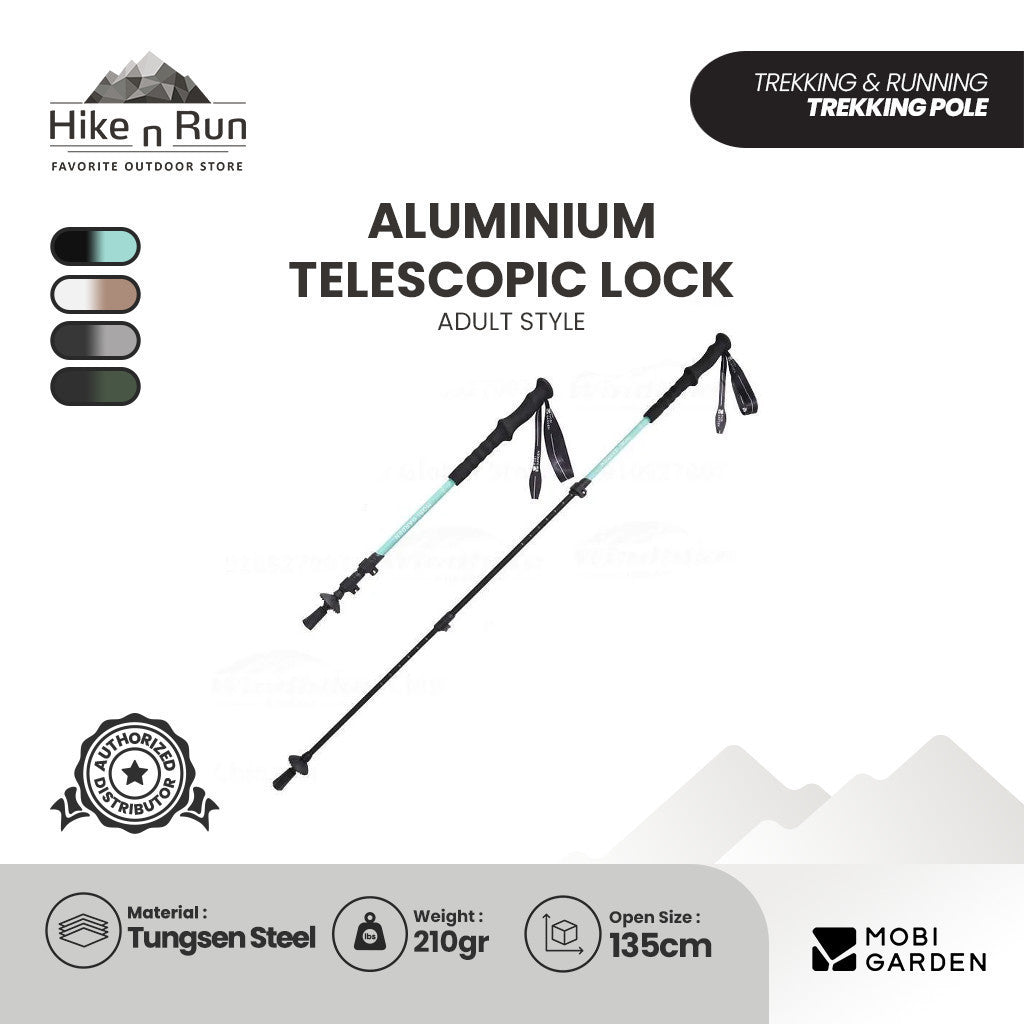 Mobi Garden Trekking Pole Zhengtu NX23667001 Aluminium Telescopic Lock