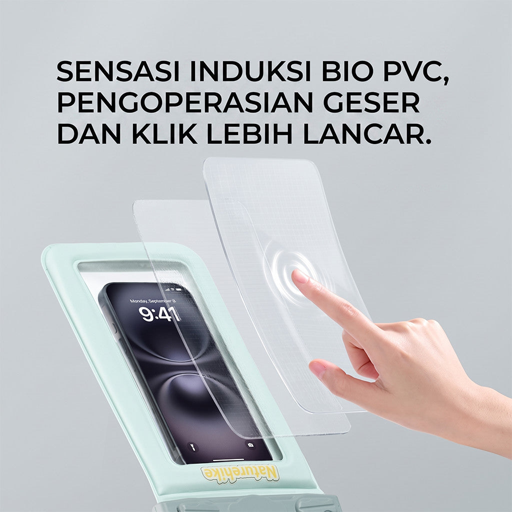 Naturehike Case Hp Anti Air CNK2300BS015 Waterproof Phone Pouch IPX8 Tas Waterproof HP Anti Tenggelam