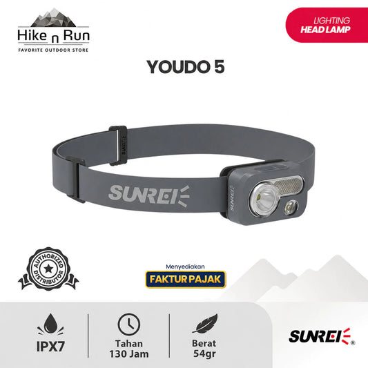 Sunrei Youdo 5 Ultralight Headlamp