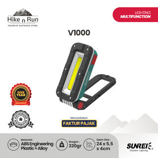 Sunrei V Series Worklight Durable Multifunction Light Lampu Serbaguna Heavy Duty