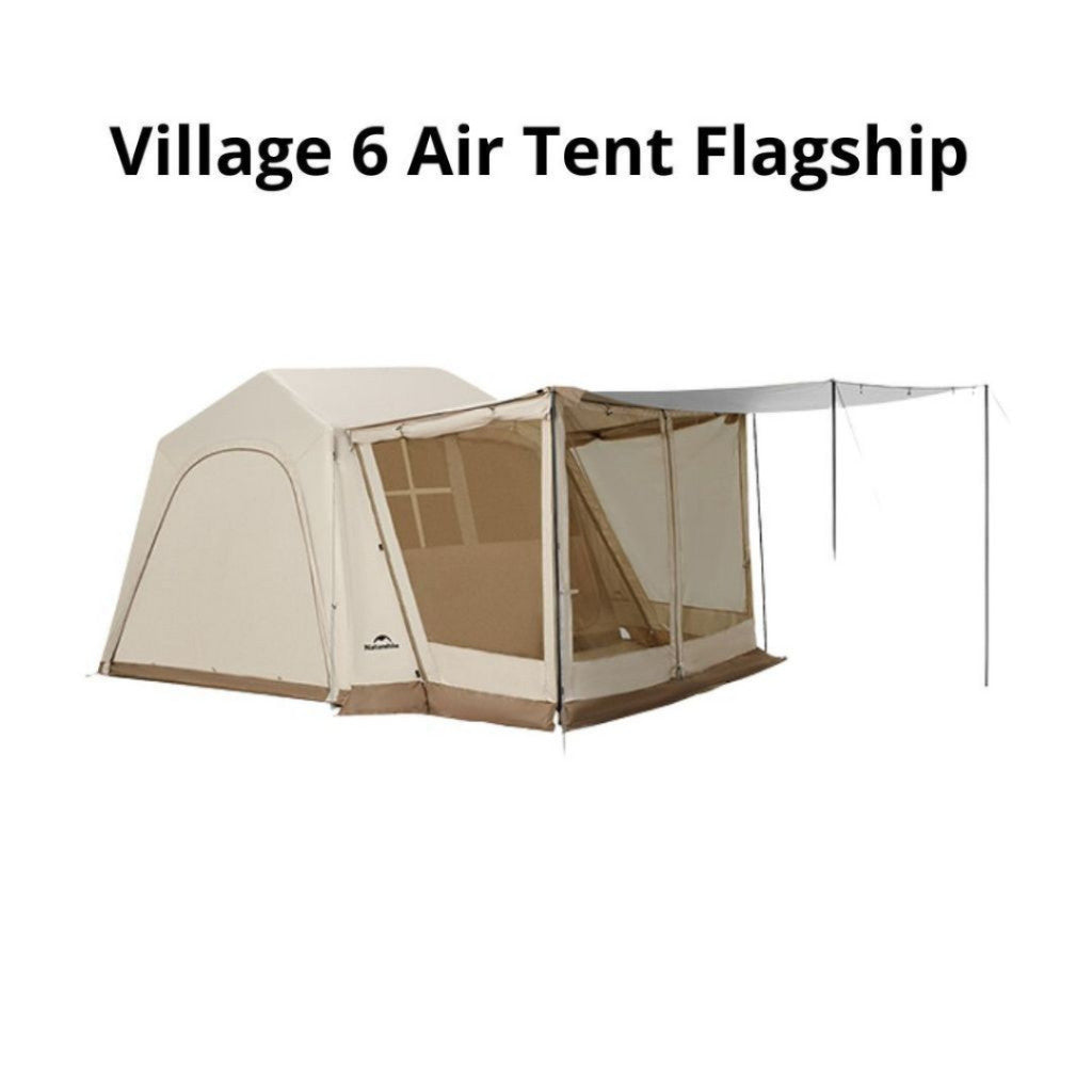 TENDA CAMPING NATUREHIKE VILLAGE 6.0 AUTO TENT CNK2300ZP021