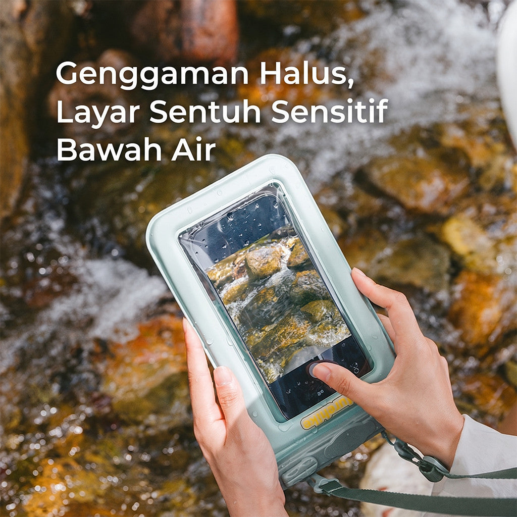 Naturehike Case Hp Anti Air CNK2300BS015 Waterproof Phone Pouch IPX8 Tas Waterproof HP Anti Tenggelam