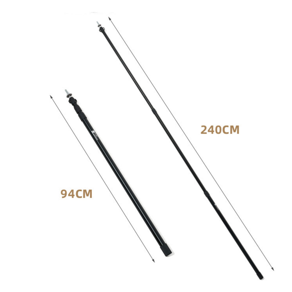 Mobi Garden Tiang Kanopi 2.4m NX22672057 Telescopic Canopy Pole Adjustable Alluminium Alloy