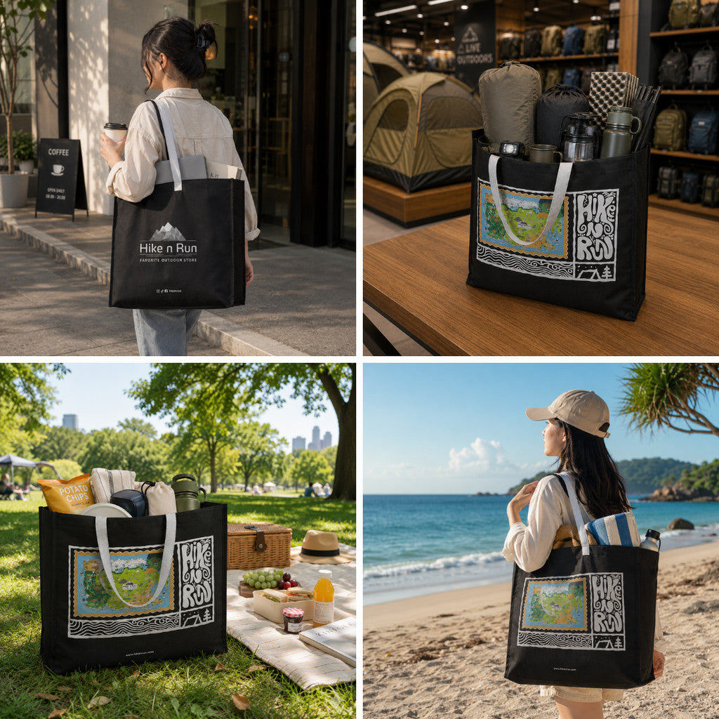 TOTE BAG HIKE N RUN MULTIFUNGSI HNR2600002 ONE SHOULDER WATERPROOF BAG