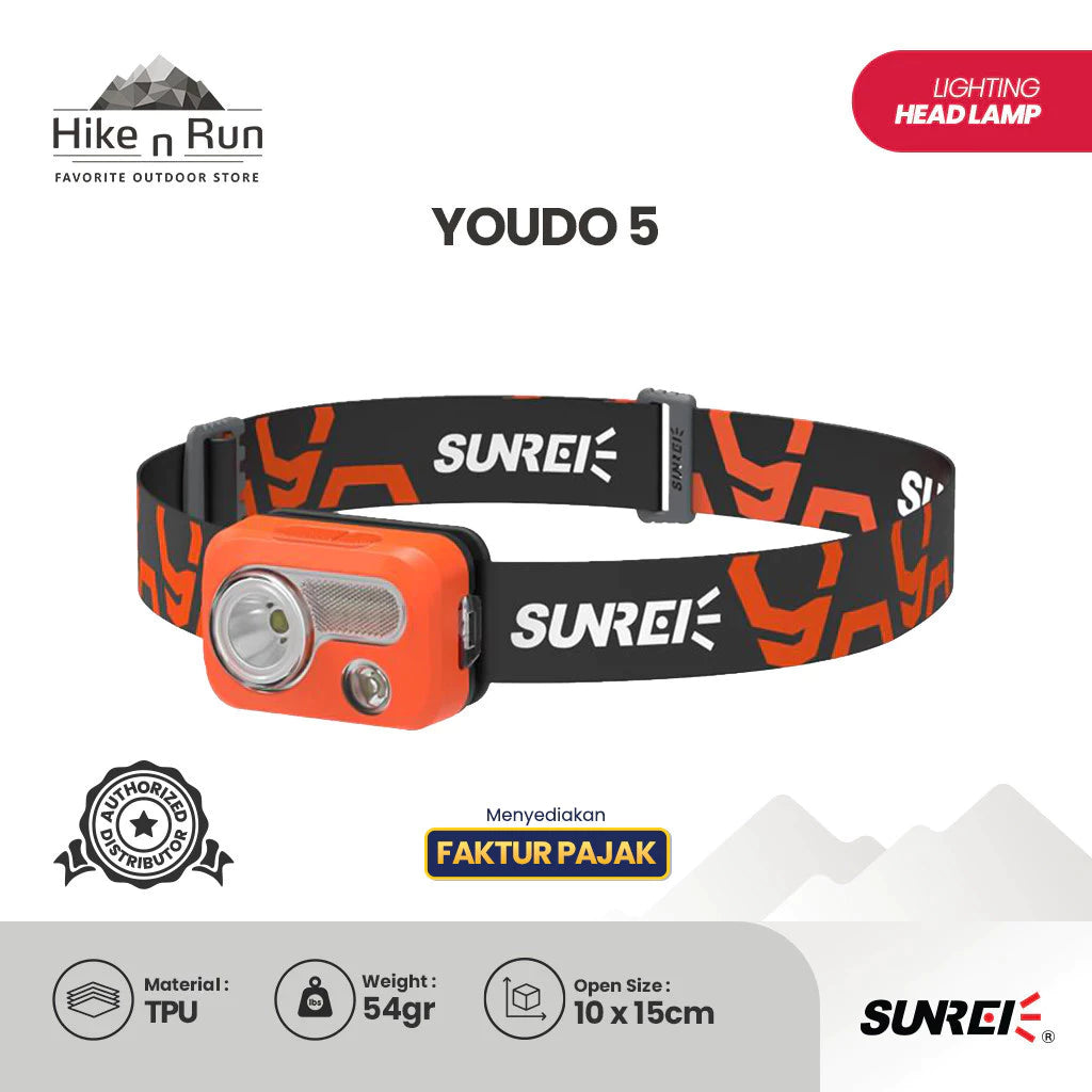 Sunrei Youdo 5 Ultralight Headlamp