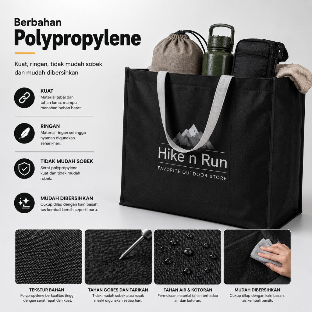 TOTE BAG HIKE N RUN MULTIFUNGSI HNR2600002 ONE SHOULDER WATERPROOF BAG