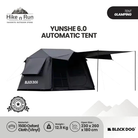 BLACKDOG Yunshe 6.0 - Tenda Camping Otomatis Cloud Home CBD2550WS018