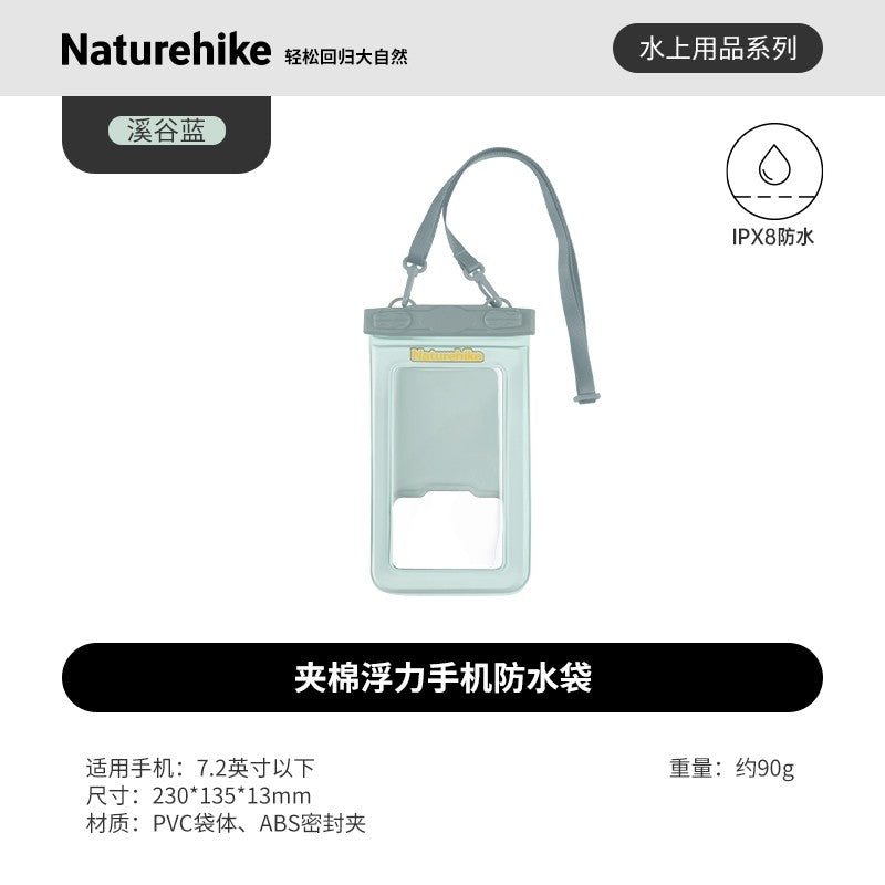 Naturehike Case Hp Anti Air CNK2300BS015 Waterproof Phone Pouch IPX8 Tas Waterproof HP Anti Tenggelam