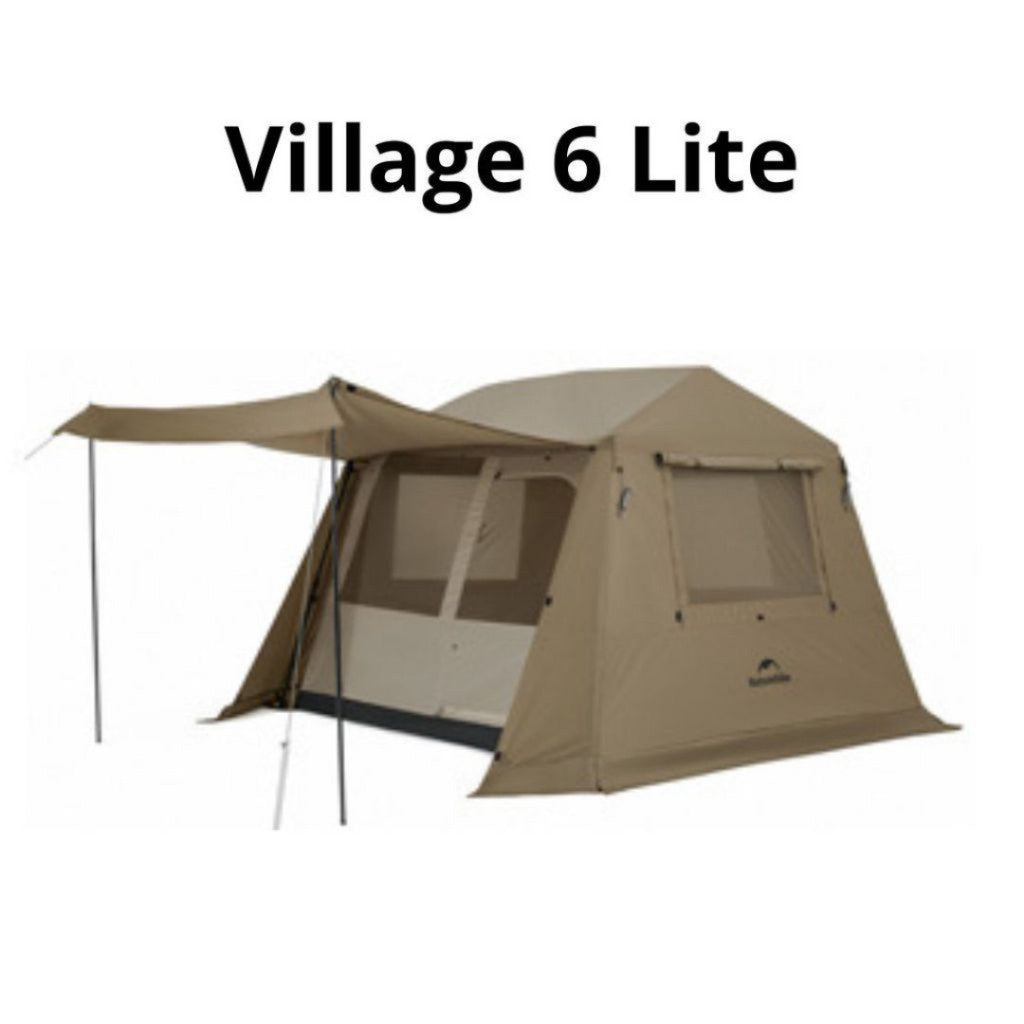 TENDA CAMPING NATUREHIKE VILLAGE 6.0 AUTO TENT CNK2300ZP021