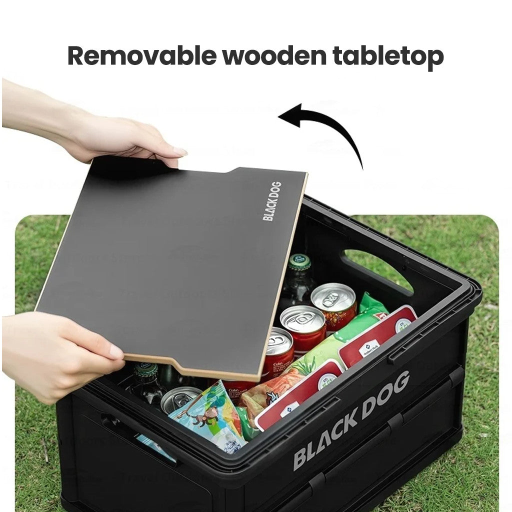 Blackdog Tempat Penyimpanan Serbaguna CBD2550XB014 Folding Storage Box Camping CBD2550XB015
