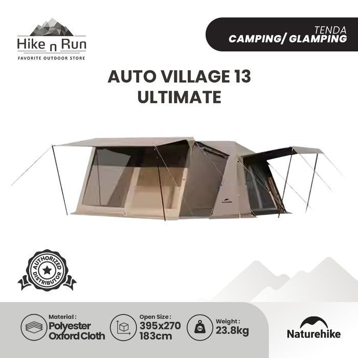 Tenda Camping Keluarga Naturehike Tent Village 13 CNH22ZP004