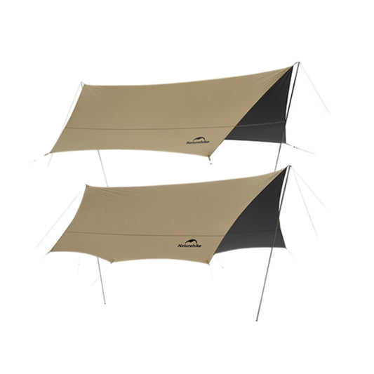 Naturehike Flysheet Tenda Kanopi Camping Cloud Skies Lite CNK2350WS015 Canopy Tarp Ti Black Camping Shelter Outdoor