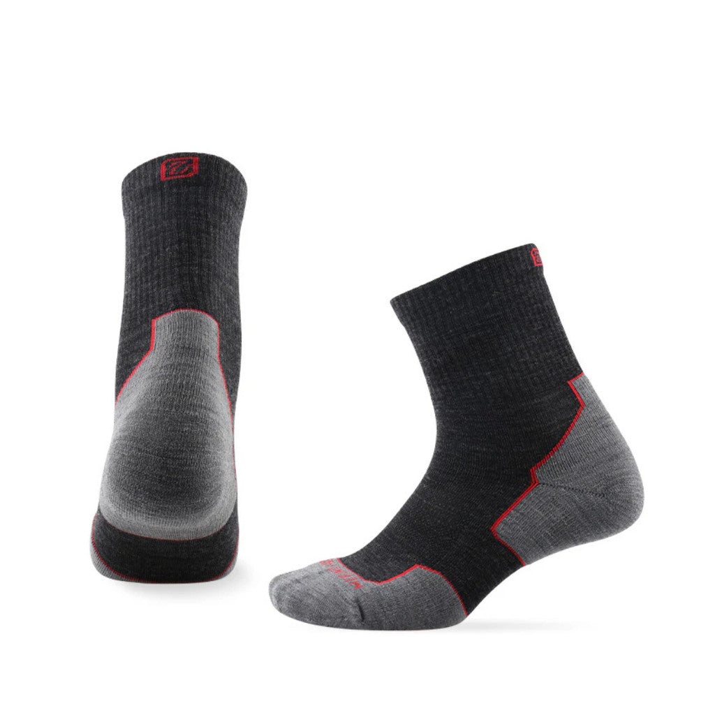 Zealwood Trail Run 19014 Merino Wool Crew Socks