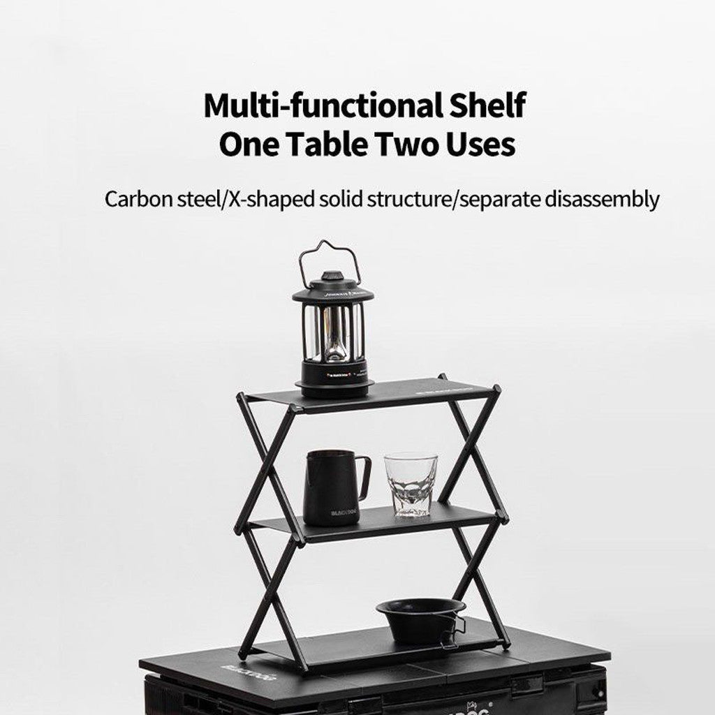 Blackdog Rak Meja Lipat Serbaguna CBD2450PJ010 Desktop Folding Storage Rack