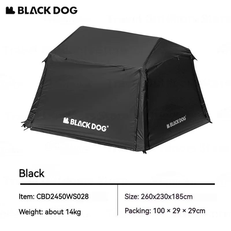 Blackdog Automatic Tent 5.9 CBD2450WS028 Tenda Otomatis Black Coating