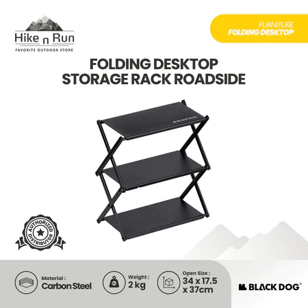 Blackdog Rak Meja Lipat Serbaguna CBD2450PJ010 Desktop Folding Storage Rack