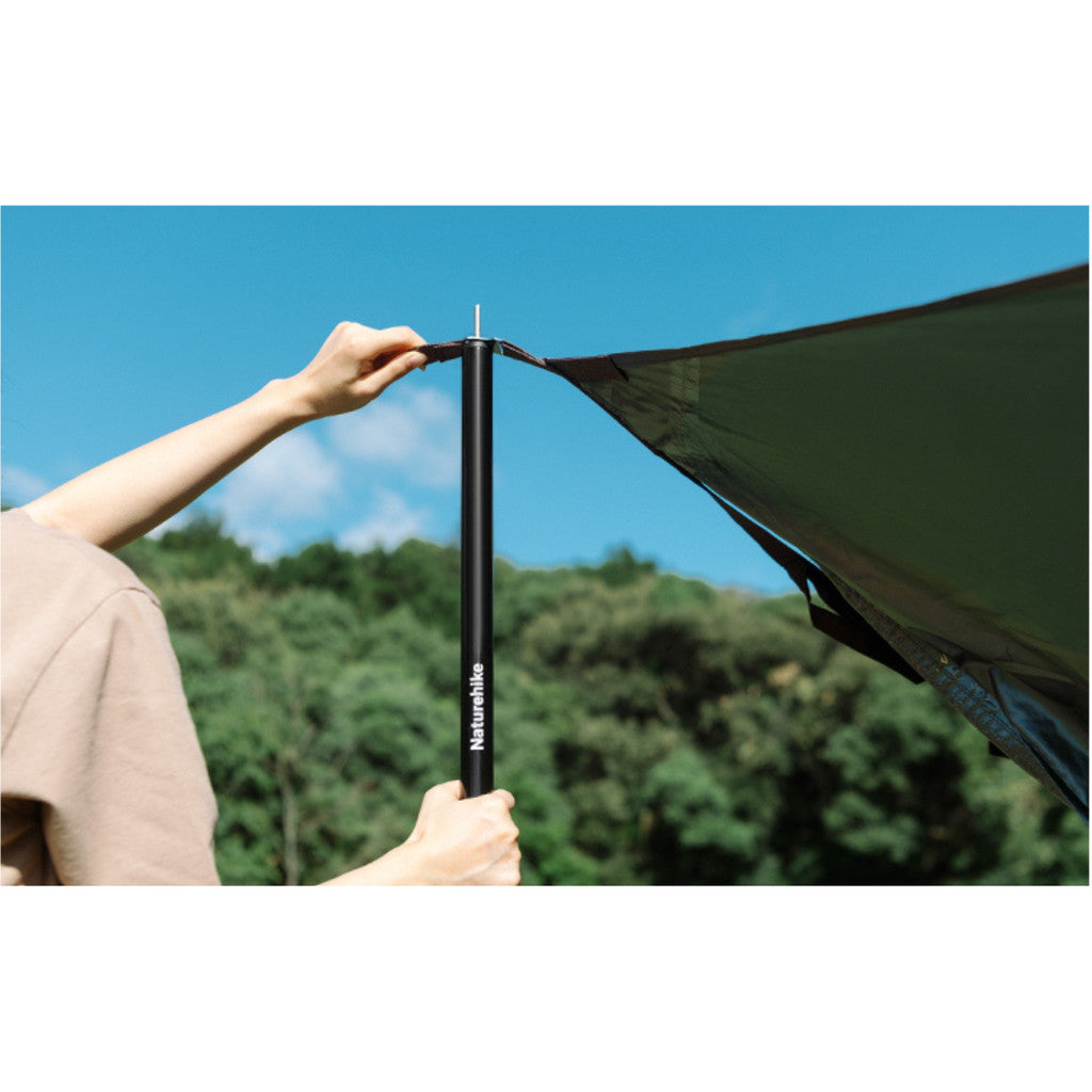Naturehike Tiang Kanopi Universal CNK2550PJ010 Canopy Pole Camping Iron Steel Tarp Pole 2M