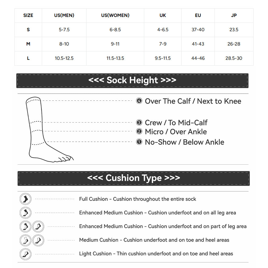Na Giean Kaos Kaki Hangat Hiking NGCM0005 Crew Merino Wool Socks Travelling