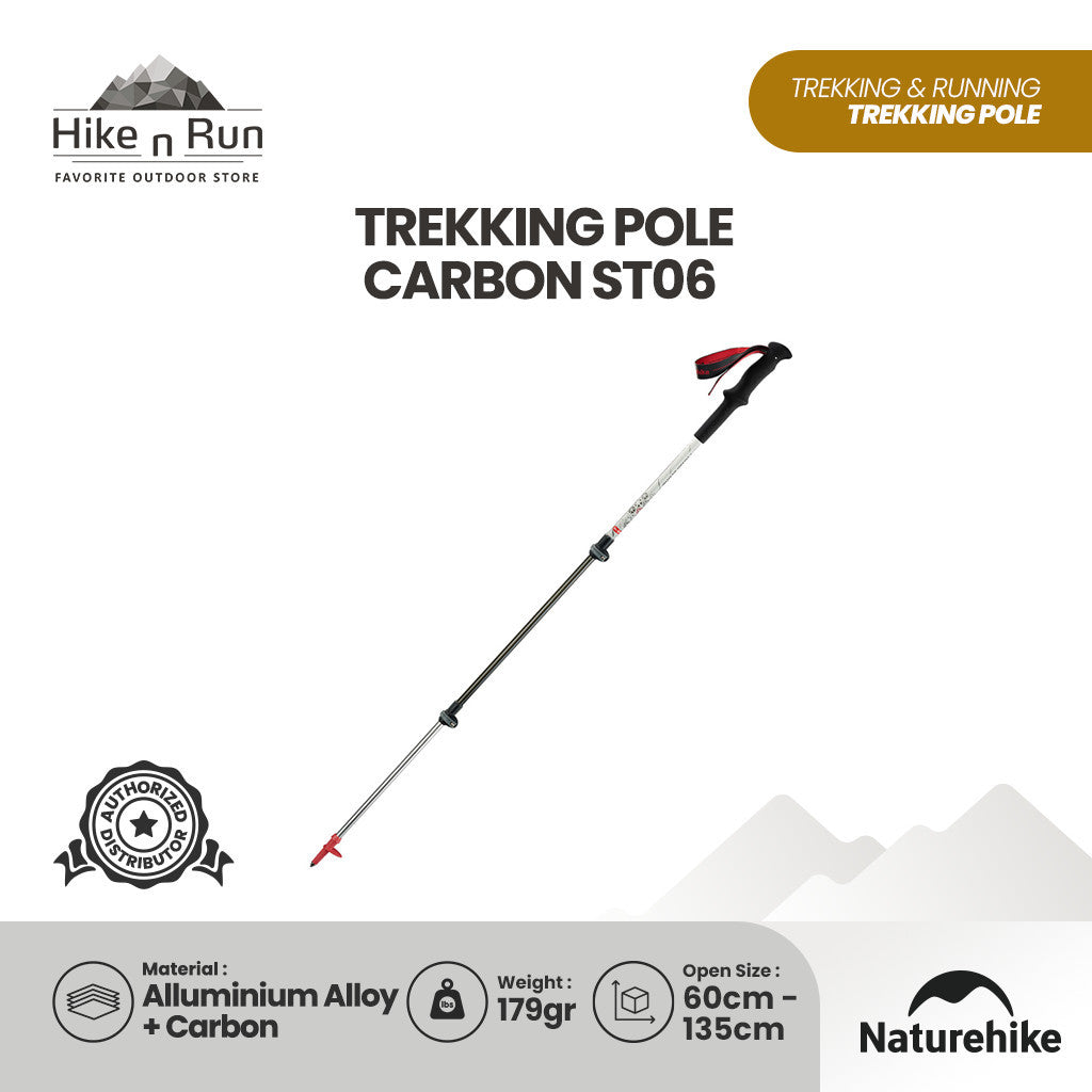 Naturehike ST06 Alu-Carbon Trekking Pole NH17D006-D