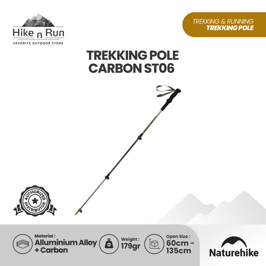Naturehike ST06 Alu-Carbon Trekking Pole NH17D006-D