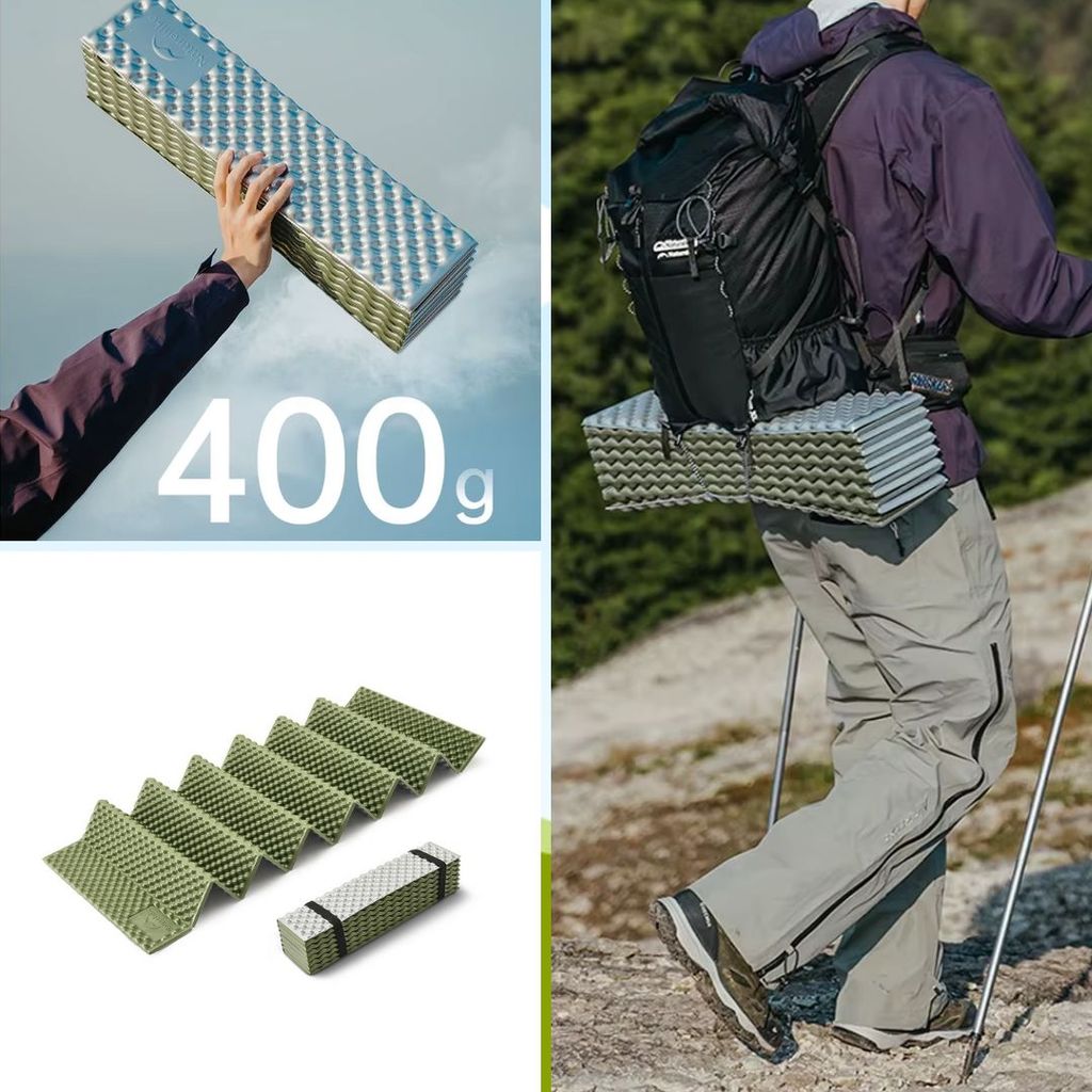 Naturehike Matras Lipat Camping Double Single R1.8 CNK2450WS044 Egg Crate IXPE Ultralight Hiking