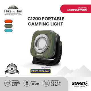 Sunrei C1200 Portable Dual Tone Work Light