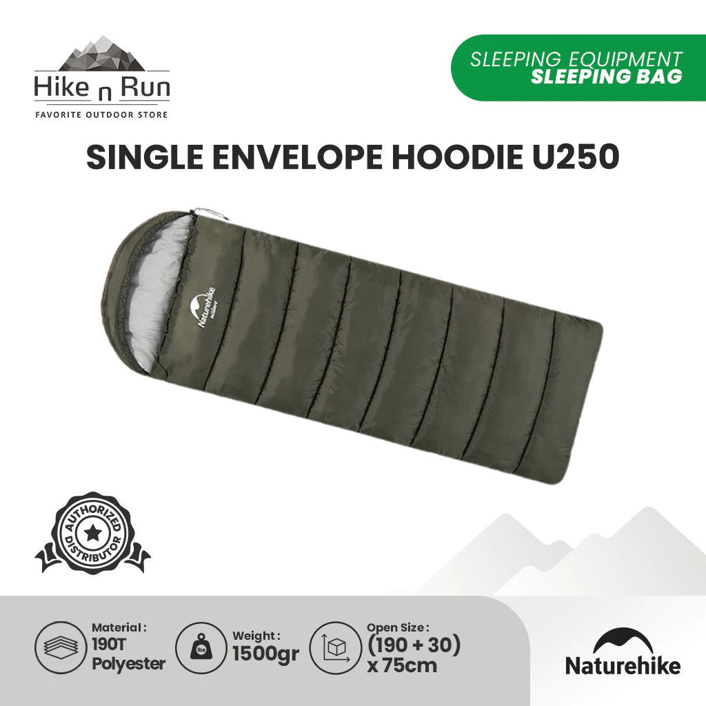 Naturehike Sleeping Bag Single Envelope U250 U250S NH20MSD07